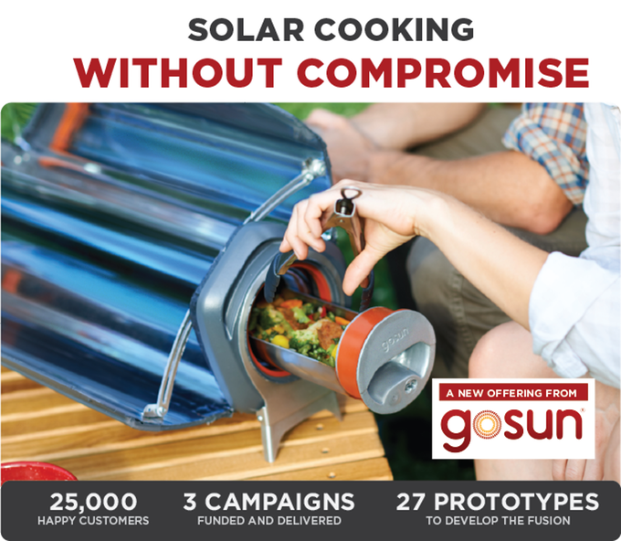 GoSun Fusion: The Solar Powered Electric Oven