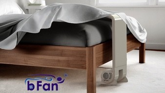 The bFan® Cooler: more restful nights sleep