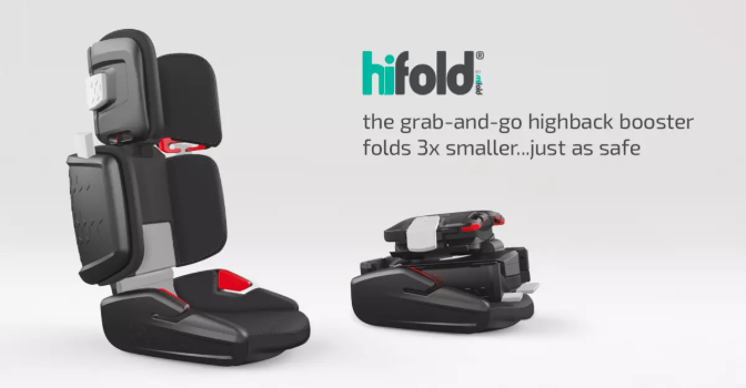hifold A safe, portable and compact booster seat