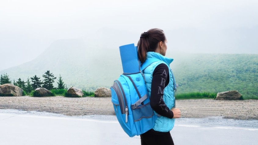 Multipurpose Backpack with Solar Charger; Never run out of power